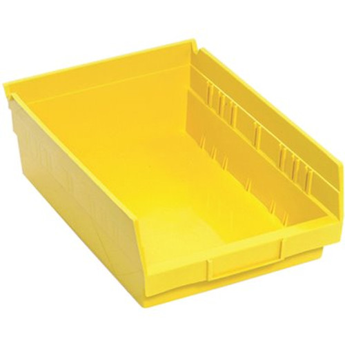 Quantum Storage Systems Yellow Shelf Bin 11-5/8 X 8-3/8 X 4 In Package Of 20