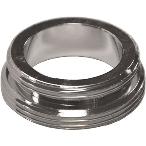 DANCO 15/16"-27m X 55/64"-27m Chrome Male Aerator Adapter DANCO 15/16"-27m X 55/64"-27m Chrome Male Aerator Adapter