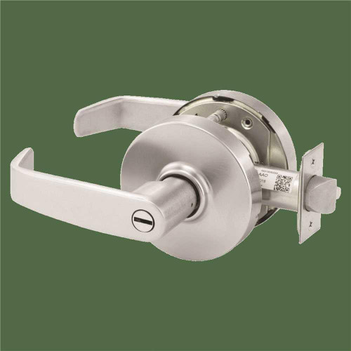 Sargent Grade 1 Passage Cylindrical Lock, L Lever, Satin Chrome Sargent Grade 1 Passage Cylindrical Lock, L Lever, Satin Chrome