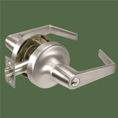 Yale Grade 2 Entry Lock, Augusta Lever, Conventional Cylinder, Satin Chrome Yale Grade 2 Entry Lock, Augusta Lever, Conventional Cylinder, Satin Chrome