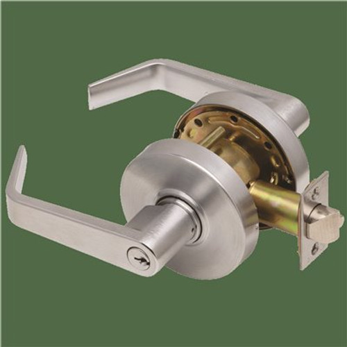 Dexter Grade 2 Entry/office Cylindrical Lock, Conventional Cylinder Satin Chrome Dexter Grade 2 Entry/office Cylindrical Lock, Conventional Cylinder Satin Chrome