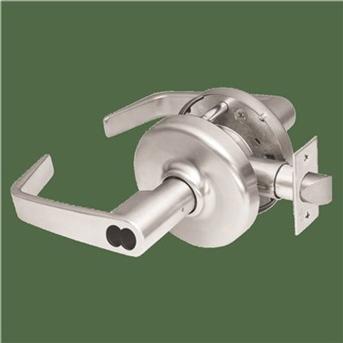 Corbin Russwin Russwin Grade 2 Entrance Lock, Newport, Lfic 6-Pin, Satin Chrome Corbin Russwin Russwin Grade 2 Entrance Lock, Newport, Lfic 6-Pin, Satin Chrome