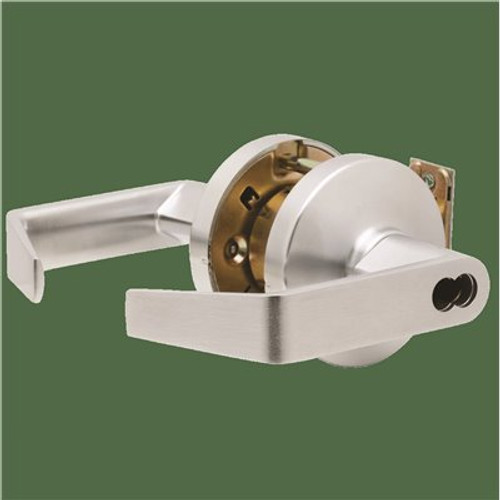 Falcon Grade 1 Storeroom Cylindrical Lock, Dane, Sfic Less Core, Satin Chrome Falcon Grade 1 Storeroom Cylindrical Lock, Dane, Sfic Less Core, Satin Chrome