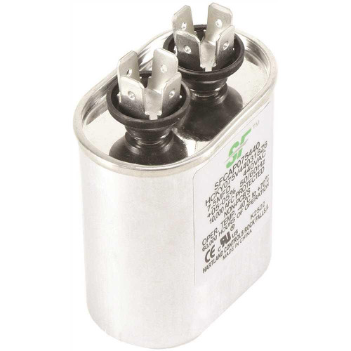 Trane 7.5 MFD 370/440 Volt Oval Run Capacitor Trane 7.5 MFD 370/440 Volt Oval Run Capacitor