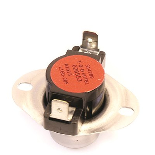 Nordyne -0.55"wc 1/4 Barbed Connection Spst Pressure Switch 632425r