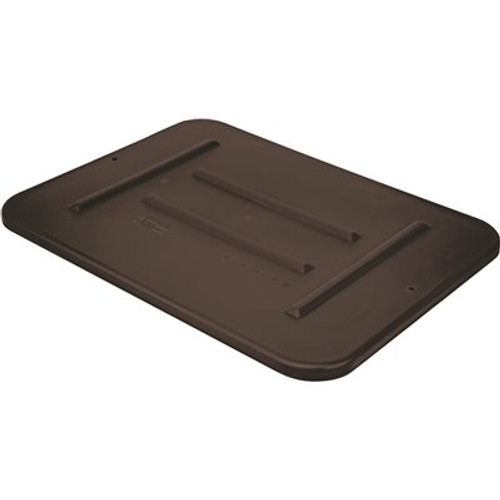 Quantum Storage Systems Lid For Fsb Airport Security Bin, Brown, Case Of 12