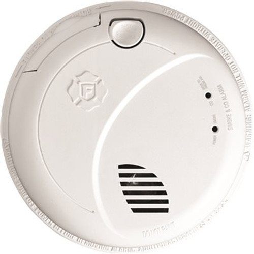 Brk Hardwire Smoke/carbon Monoxide Alarm With Voice/location Alert, Package Of 6 Brk Hardwire Smoke/carbon Monoxide Alarm With Voice/location Alert, Package Of 6