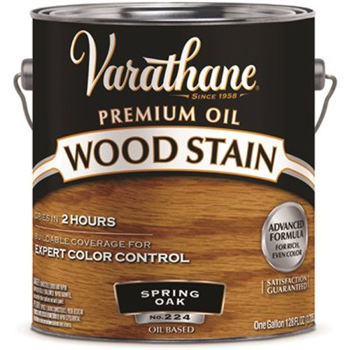 Rust-Oleum Rust-Oleum Varathane High Solid Wiping Stain, Spring Oak, 1 Gallon, Case Of 2