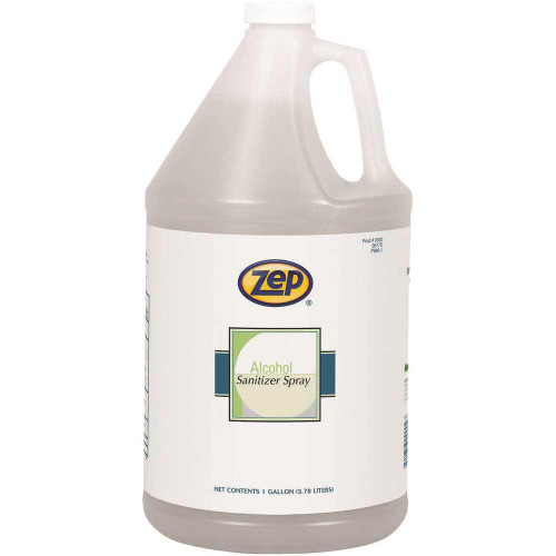 ZEP Alcohol Sanitizer Spray 4-1 Gallon Package Of 4