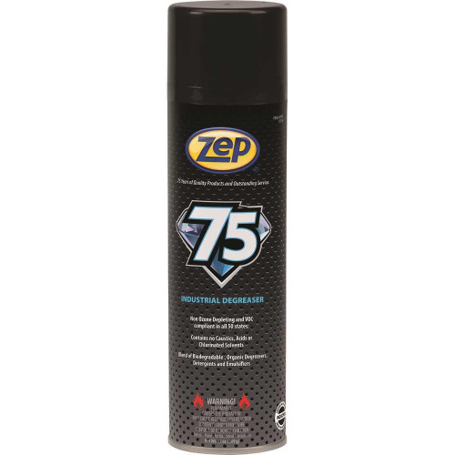 ZEP 75 Low Odor Industrial Degreaser Aerosol, Case Of 12