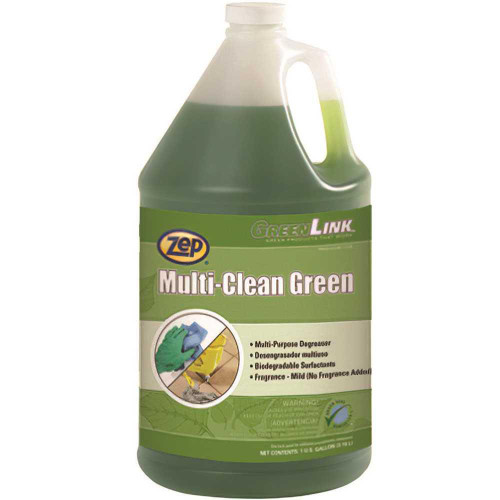 ZEP Multi-Clean Green Seal Certified Degreaser, 1 Gal, Case Of 4