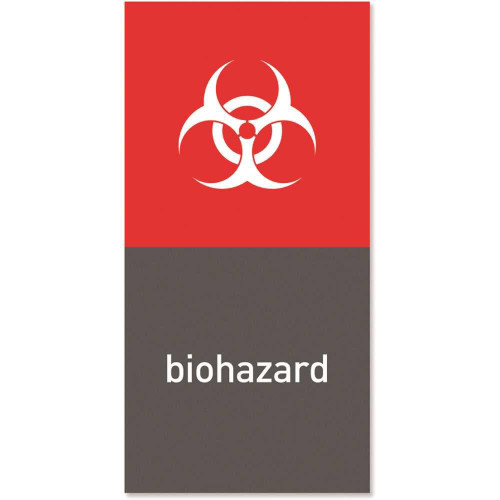 SimpleHuman SimpleHuman Recycling Magnetic Labels -Biohazard - 4" X 8" SimpleHuman SimpleHuman Recycling Magnetic Labels -Biohazard - 4" X 8"