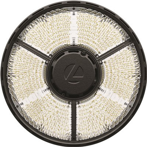 Lithonia Lighting Compact PRO Industrial LED Round High Bay, Glossy Black