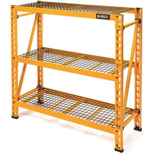 Dewalt 4-Foot Tall, 3 Shelf Steel Wire Deck Industrial Storage Rack Dewalt 4-Foot Tall, 3 Shelf Steel Wire Deck Industrial Storage Rack