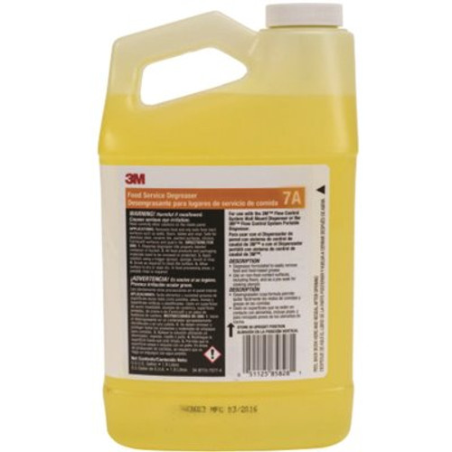 3M Food Service Degreaser Concentrate Case Of 4 3M Food Service Degreaser Concentrate Case Of 4