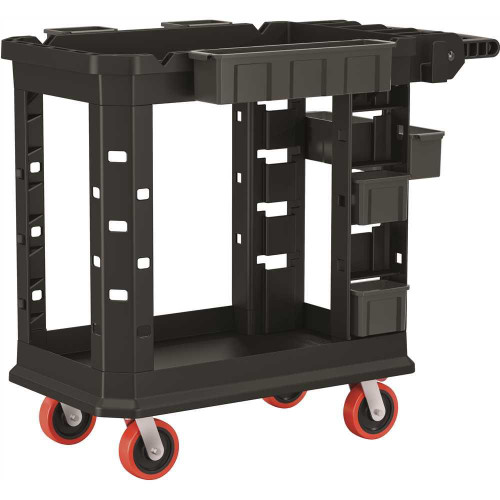Suncast Commercial Utility Cart, Heavy Duty Plus, 19 X 37