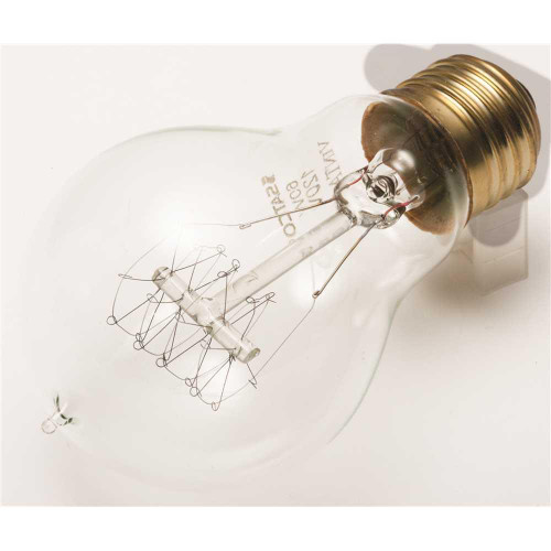 SATCO Vintage A Bulb, 60 Watt, Quad Loop, 120 Volt, Package Of 6