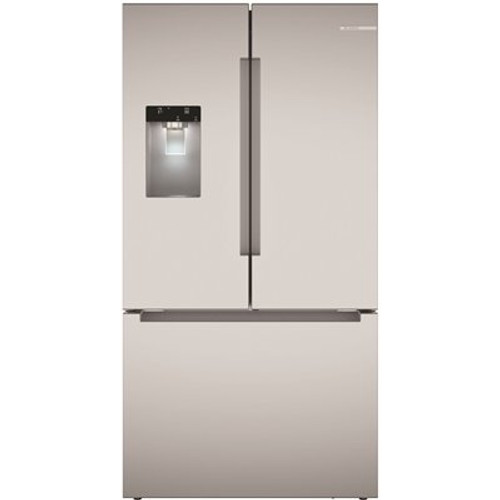 Bosch 100 Series 3-Door Standard Depth Refrigerator With External Ice And Water