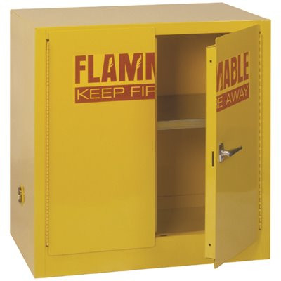 Muscle Rack Yellow Steel Safety Cabinet For Flammable Liquids,22 Gallon Capacity