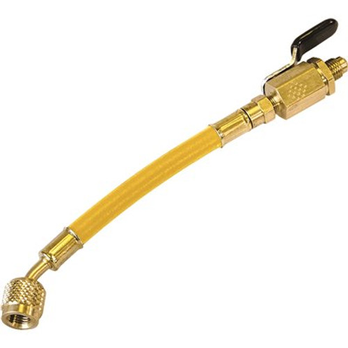 Jb Industries Clv Series Kobra 6" Yellow Whip End With A2l Fitting