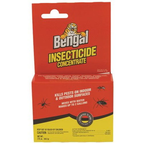 Bengal Products 2 Fl Oz Insecticide Concentrate Case Of 2 Bengal Products 2 Fl Oz Insecticide Concentrate Case Of 2