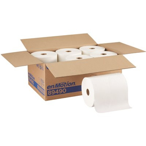 enMotion White High Capacity EPA Compliant Roll Towel (6-Rolls Per Case) enMotion White High Capacity EPA Compliant Roll Towel (6-Rolls Per Case)