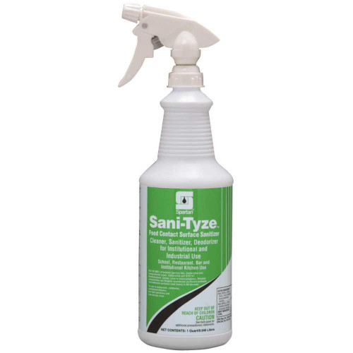 Spartan Chemical Sani-Tyze 1 Quart Food Contact Sanitizer