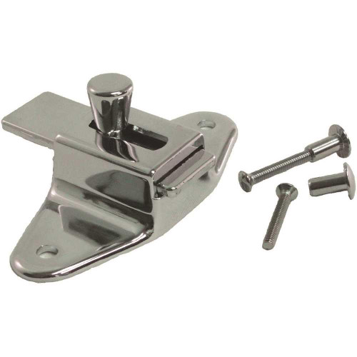 STRYBUC INDUSTRIES 3-1/2 in. Center Slide Latch for Laminate Door with Screws