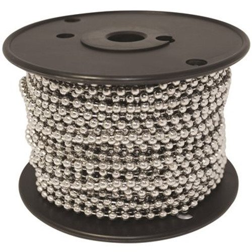 Ball Chain Mfg #10 BEAD CHAIN 100' NP BRASS Ball Chain Mfg #10 BEAD CHAIN 100' NP BRASS