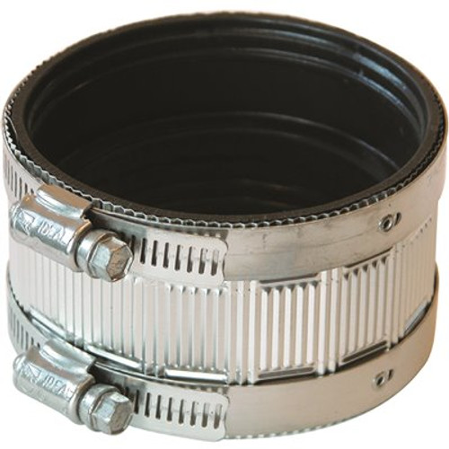 Fernco 3 in. to 3 in. No Hub Cast Iron Shielded Coupling