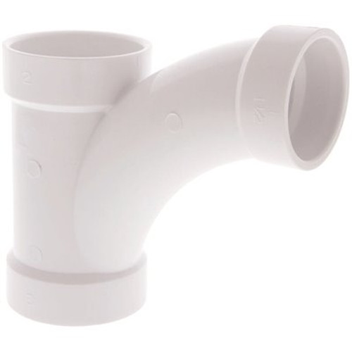 NIBCO po-4 PVC Dwv 60 Degree Hub X Hub Elbow Fitting NIBCO po-4 PVC Dwv 60 Degree Hub X Hub Elbow Fitting