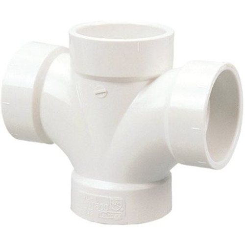 NIBCO 4 " X 4 " X 2 " PVC Dwv 90-Degree All Hub Elbw