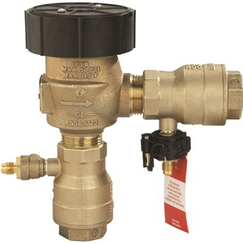 Watts 1 In Lead Free Anti-Siphon Pressure Vacuum Breaker Backflow Preventer