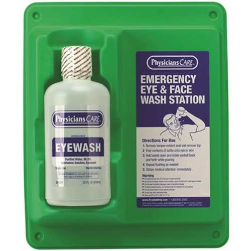 First Aid Only Only Eyewash Station Single 32 Oz First Aid Only Only Eyewash Station Single 32 Oz