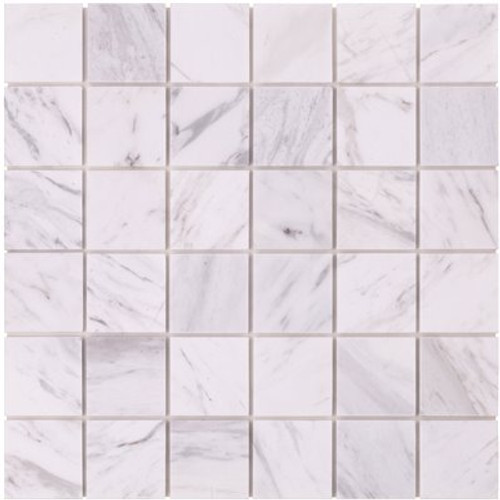 Inoxia Speedtiles Snowdrop White/gray 11.73"x11.73" Marble Wall Tile, Case Of 6 Inoxia Speedtiles Snowdrop White/gray 11.73"x11.73" Marble Wall Tile, Case Of 6
