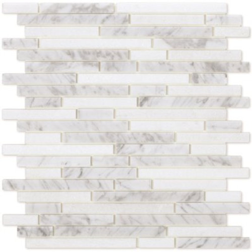 Inoxia Speedtiles Narwhal White/gray 11.93"x11.91" Marble Wall Tile, Case Of 6 Inoxia Speedtiles Narwhal White/gray 11.93"x11.91" Marble Wall Tile, Case Of 6