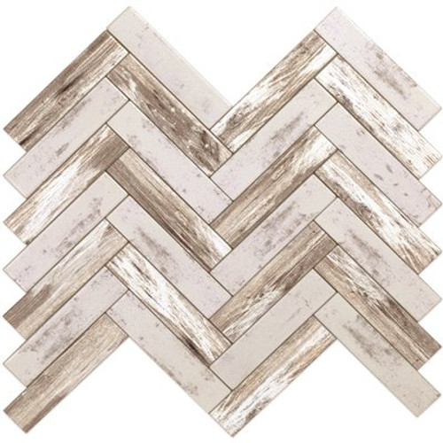 Inoxia Speedtiles Rustica Gray 12.20" X 11.57" Glass Wall Tile, Case Of 6