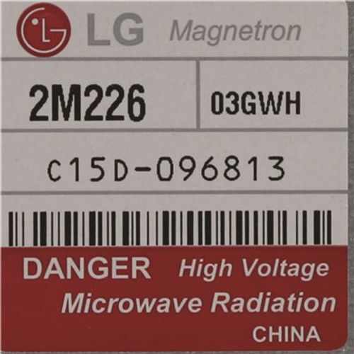 Whirlpool Replacement Magnetron For Microwave Model W10754299