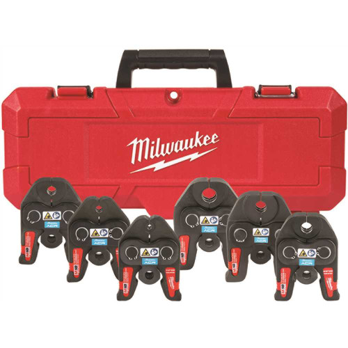 Milwaukee 1/4" - 7/8" Streamline ACR Press Jaw Kit for M18 FORCE LOGIC Press Tools Milwaukee 1/4" - 7/8" Streamline ACR Press Jaw Kit for M18 FORCE LOGIC Press Tools