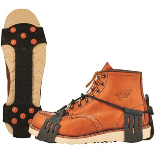 Ergodyne 6310 M Black Adjustable Slip-On Ice Cleats