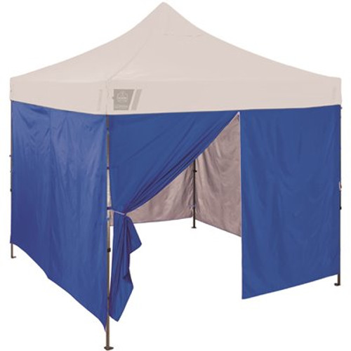Ergodyne 6054 Blue Pop-Up Tent Sidewall Kit 10ft X 10ft Tent