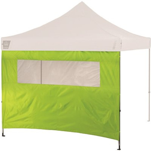 Ergodyne 6092 Lime Pop-Up Tent Sidewall Mesh Window 10ft X 10ft Tent
