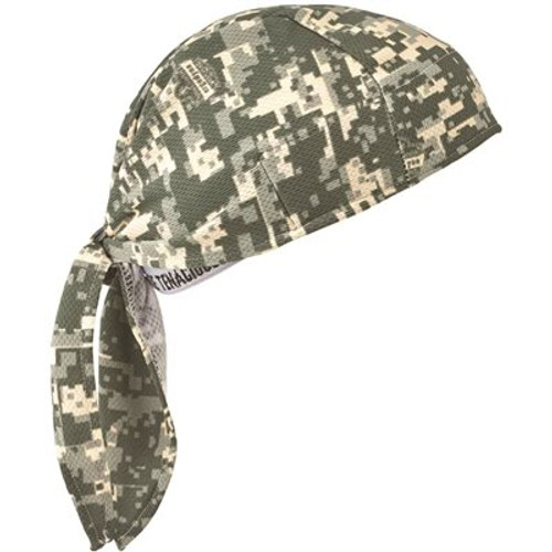 Ergodyne 6615 Camo High-Performance Terry Cloth Bandana Tie Case Of 6