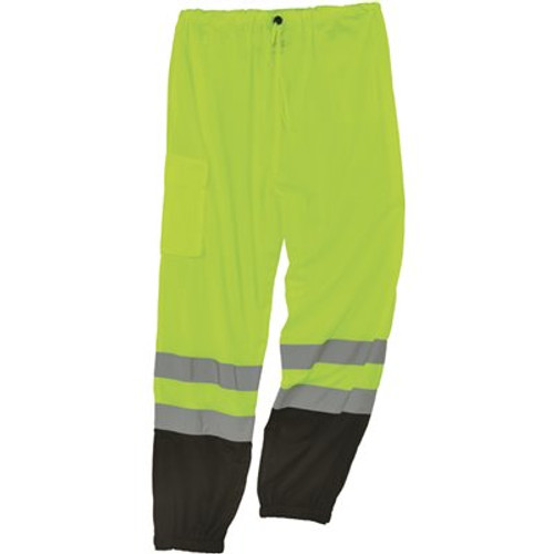 Ergodyne 8910bk 4xl/5xl Lime Class E Hi-Vis Pants Black Bottom Ergodyne 8910bk 4xl/5xl Lime Class E Hi-Vis Pants Black Bottom