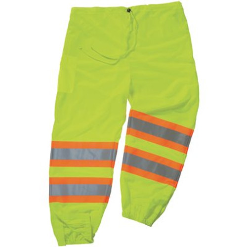 Ergodyne 8911 L/xl Lime Class E Two-Tone Pants Ergodyne 8911 L/xl Lime Class E Two-Tone Pants