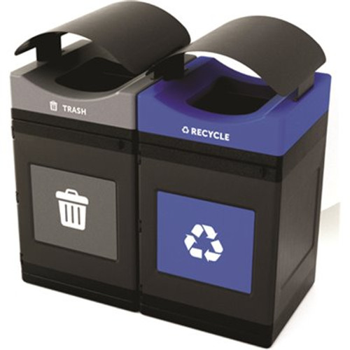 Commercial Zone Products 2 Stream 55g Std Ct Grey Lid 55g Std Ct Blue Lid Commercial Zone Products 2 Stream 55g Std Ct Grey Lid 55g Std Ct Blue Lid