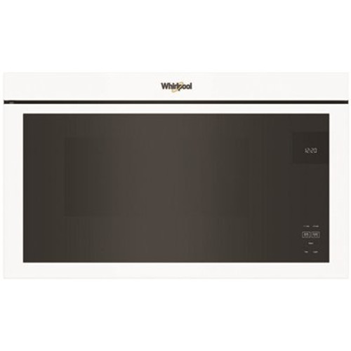Whirlpool 1.1 Cu.ft. Over-The-Range Microwave /flush Built-In Design In White Whirlpool 1.1 Cu.ft. Over-The-Range Microwave /flush Built-In Design In White