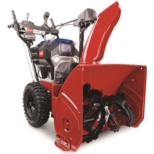 Toro 60-Volt Power Max E 24" 2-Stage Cordless Electric Snow Blower And Headlight
