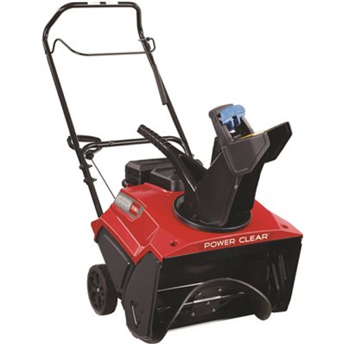 Toro Power Clear 821 R-C Single-Stage Self Propel Gas Snow Blower, 252cc, 21"