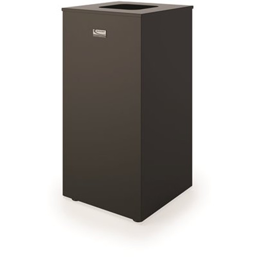 Suncast Commercial Square Metal Decorative Can